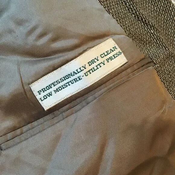 VTG Tweed Blazer Sports Coat UK Great Britain Jacket Two Button Austin Reed - Picture 5 of 14